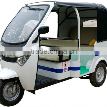 electric tricycle gasoline tricycle for passenger and cargo electric rickshaw with electric car design