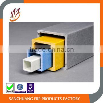 Natural Surface Treatment and Building Application FRP Fiberglass Square Tube