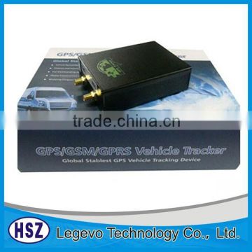 GPS vehicle tracker for car with built in antenna and support online gprs web based on tracking software