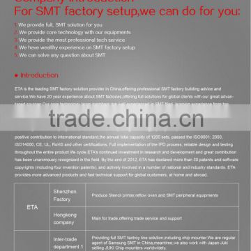 LED SMT solution ( LED SMT printer+ spi+conveyor+led smt mounter+reflow oven+aoi )
