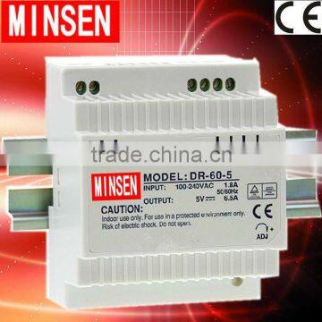 60w din rail switching power supply DR-60-24V power supply