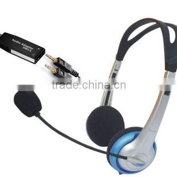 Digital Sound USB Headphone for Computer USB-269S