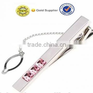 wholesale cheap manufacture quality metal stone tie clips