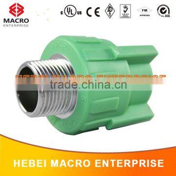 PPR Pipe Fittings Manufacturer Male Coupling