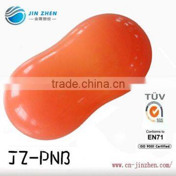 Jinzhen excellent inflatable soft PVC peanut yoga ball