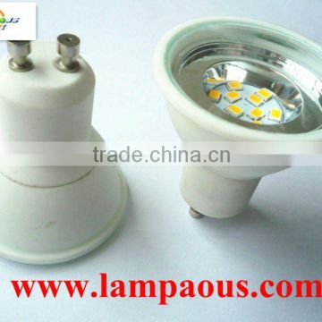4W 8pcs SMD3528 85~265V led spot housing light ceramic spot light
