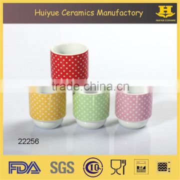 ceramic cup with decal printing