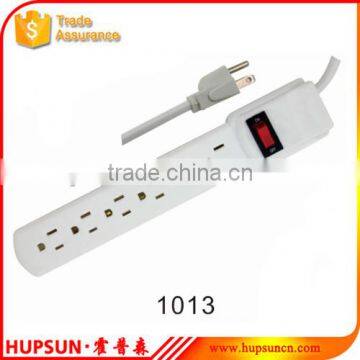 Hot sale American style 15A extension socket cord