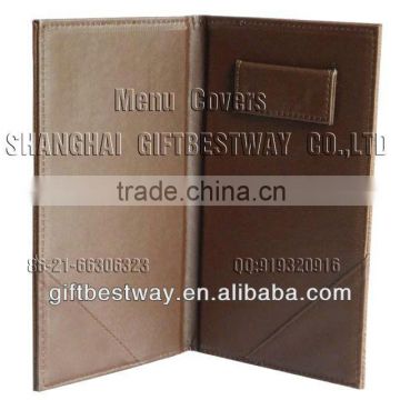 leather bill folder for restaurant, Bill folder,check book holder