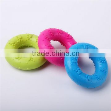 2014 all new pet rubber toy / donut dog dental rubber chew toys