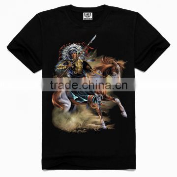 OEM 3d Printing Factory High quality Indian t-shirt, fashion t-shirt, short sleeve t-shirt
