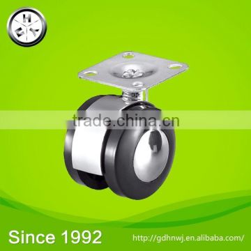 Over 20 years experience 50mm Zinc alloy furniture caster wheels without brake