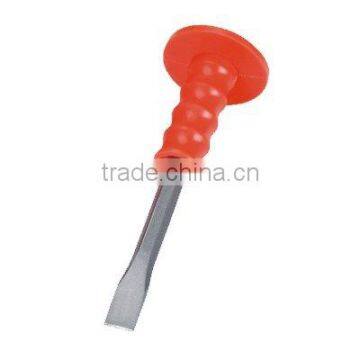 hex cold chisel with rubber handle