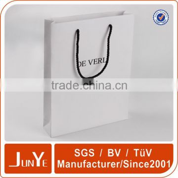 Twisted handle white kraft paper bags wholesale