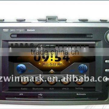 7" in dash digital screen Car audio-DVD DV7026 with Bluetooth, TV, GPS,iPod, car MP3 player,car radio for Mazda-6 special model