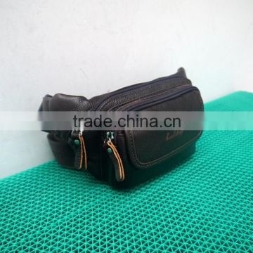 Cheap Waist Bag Hot Sell Mens Leather Waist Bag