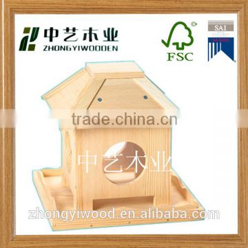 Trade assurance wooden window bird feeder FSC bird feeder wholesale bird feeders