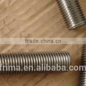 Grade 4.8 China supplier internally carbon steel thread rods 6mm