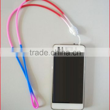 Promotional silicone phone sling for compatible brands