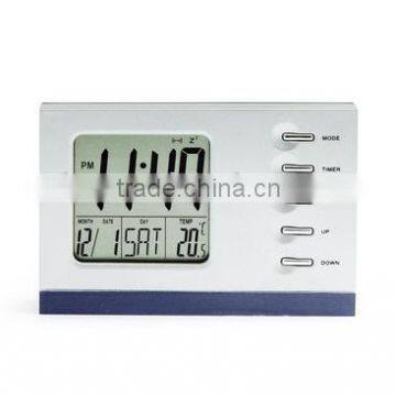 Digital travel alarm clockIndoor weather