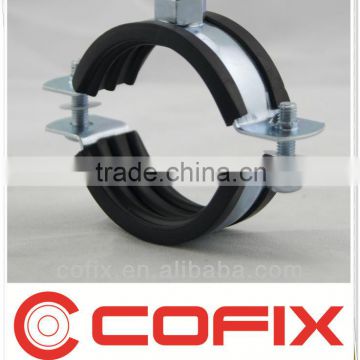 hose clamp with EPDM inlay