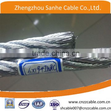 galvanized Stainless 304/316 Aircraft Steel Wire Rope cable 7x7, 7x19, (5/16, 3/8)