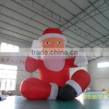 Most popular cheap inflatable santa claus toy