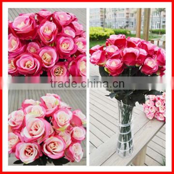 Newest real touch valentine rose flower/decorative rose flower,artificial rose