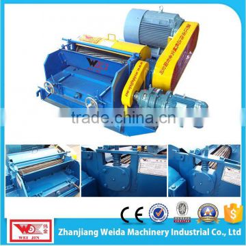 Natural rubber tire recycling shredder can dry rubber sheet shredder multifuction agriculture shredder