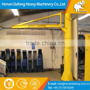 High Quality Floor Mounted BZ Model 10 Ton Slewing Jib Crane Price with ISO certificate