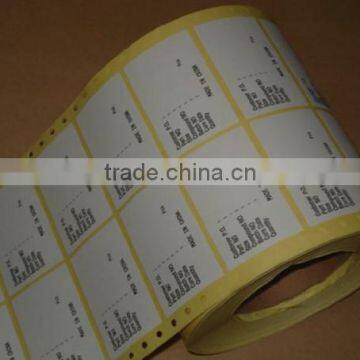 High quality adhesive label