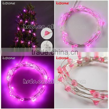 Copper wire ultra thin LED string lights fairy LED string light