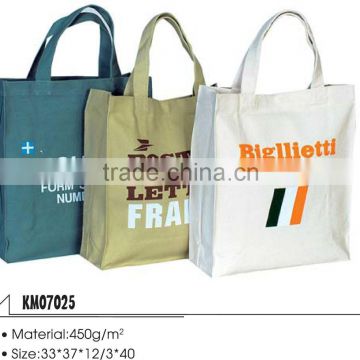 different styles of canvas shopping bag