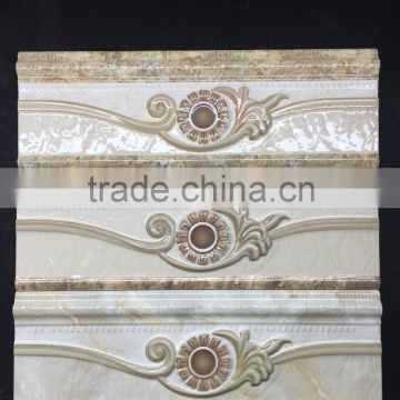 100X316 cheap decorative bathroom ceramic tile borders from Fuzhou