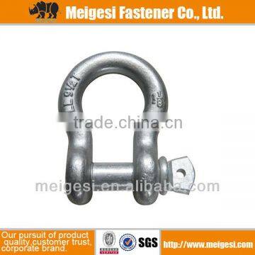 Supply good quality and cheap price carbon steel/Stainless steel straight D shackle