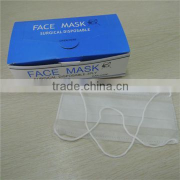 disposable 3ply oblong air filter face masks
