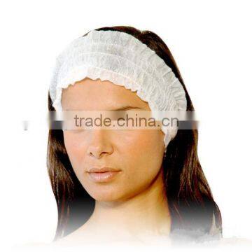 Spa Essentials non woven disposable headband head wrap