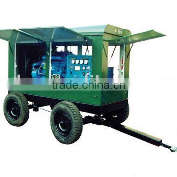 50kw silent diesel generator with trailer