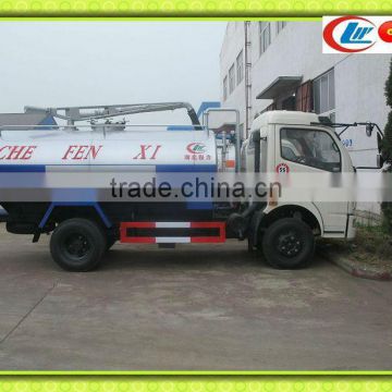 dongfeng DLK sewage tanker truck,sewage suction tanker truck