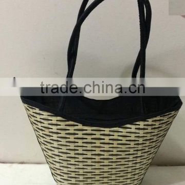 High quality best selling bamboo handbag with clothing from vietnam