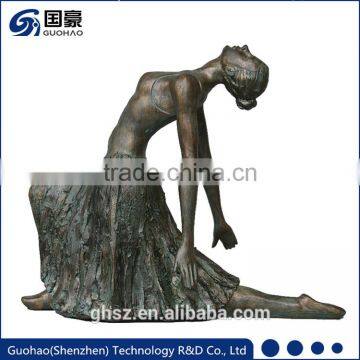 Bronze dancing girl sculpture bronze scuplture woman
