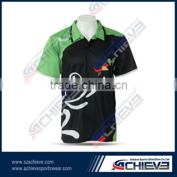 Gym pysical polyester cricket team suits sport sublimated cricket shirts athletic digital printing racing jerseys wear