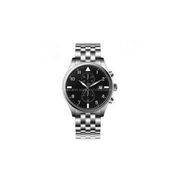 man watch water resistant stainless steel watch