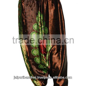 Indian vintage silk trouser pants boho aladdin style hot 2013 new fashion women harem pants
