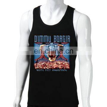 Dimmu Borgir custom tank top printing,tank top with logo