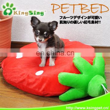 Cute strawberry dog bed/ pet house
