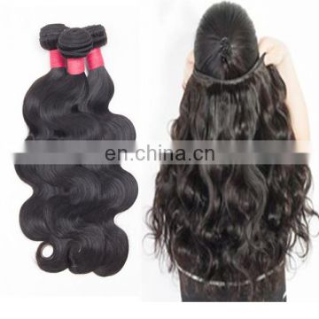 Beautiful 100% Raw Virgin Indian Hair Body Wave Virgin Indian Remy Temple Hair Factory For Cheap