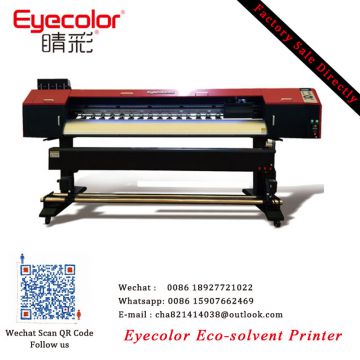 Eyecolor 2m high resolution large format printing film dx5 eco-solvent inkjet printer