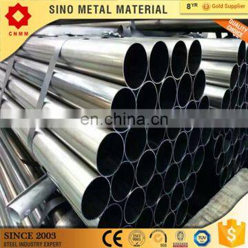 black welded hot rolled round steel tube for high temperature pipe