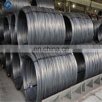 Q195 Low carbon hot rolled mild steel wire rod in coils 5.5mm-20mm